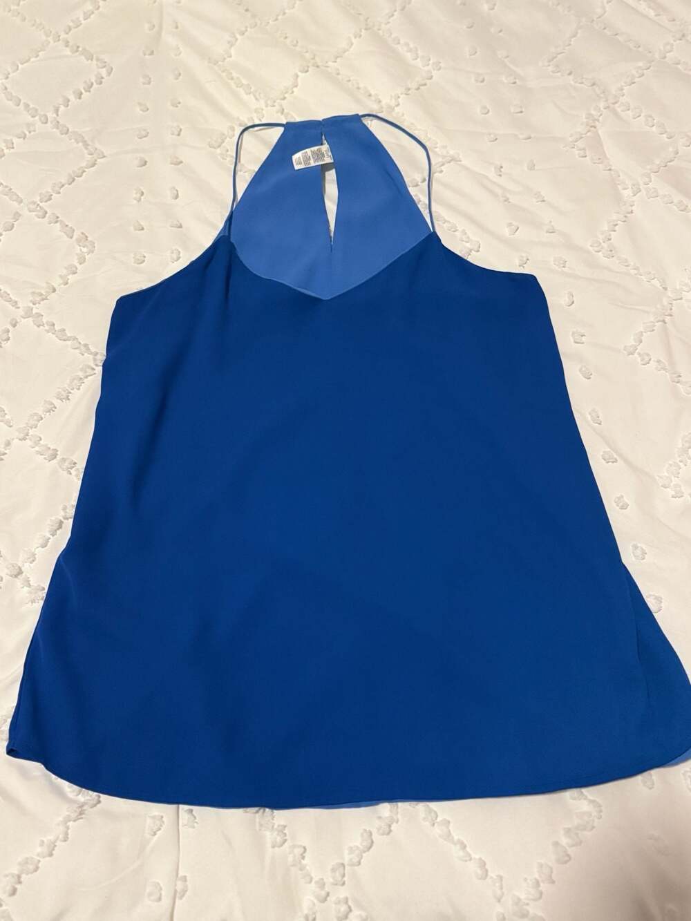 Express Barcelona Camisole Tank Top Blue Size S
